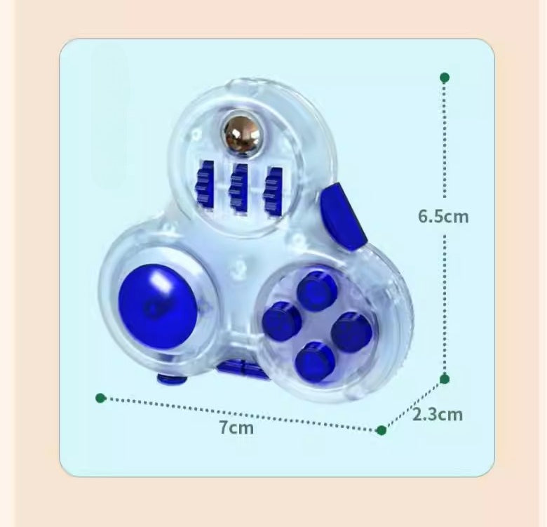 Tri-Pad Handheld Fidget Controller