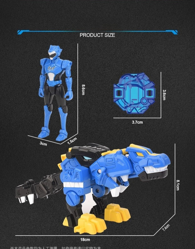 Miniforce Super Dino Power Tiraka Transforming Mecha