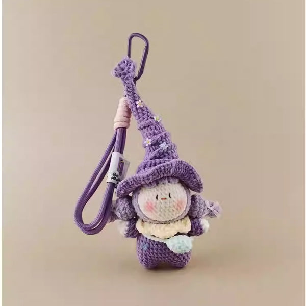 Handmade Crochet Sprite Bag Charm