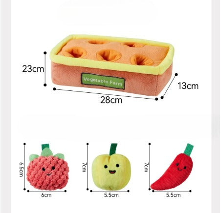 Baby Interactive Plush Pull-Out Garden Toy
