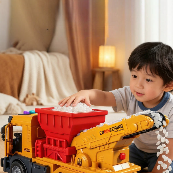 Electric Tracked Sand Truck with Sound and Light
