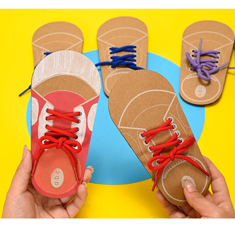 Kids Shoelace Tying Activity Kit