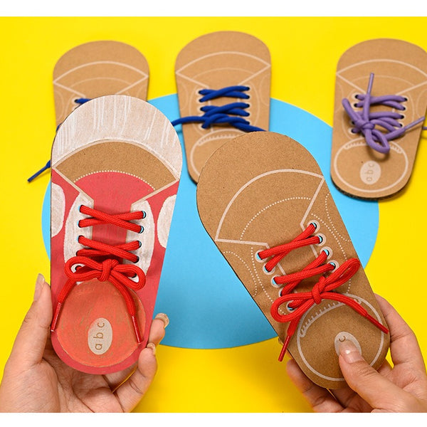 Kids Shoelace Tying Activity Kit
