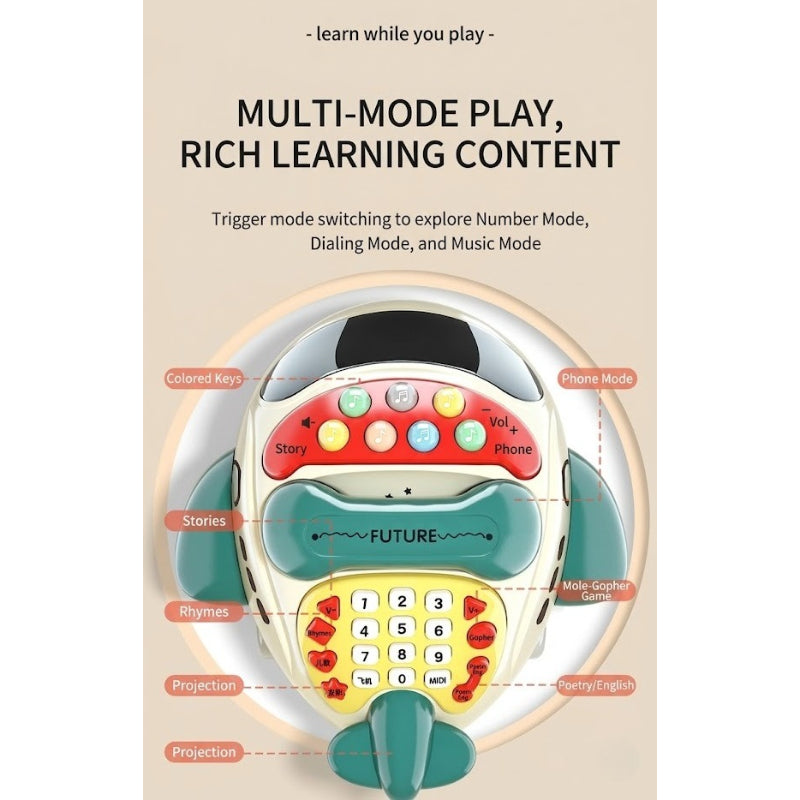 Interactive Airplane Activity Telephone