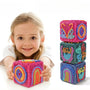 3D Sensory Puzzle Cube with Silicone Strings