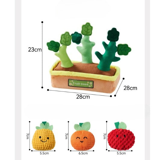 Baby Interactive Plush Pull-Out Garden Toy