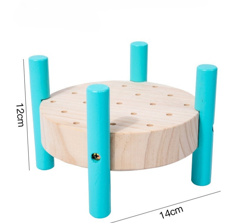 Wooden Hammering Peg Board Toy for Kids