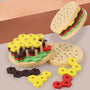 The "Order Up" Wooden Burger Logic Puzzle