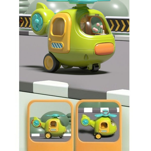 Goodway Cartoon Construction Vehicle with Lights and Sound