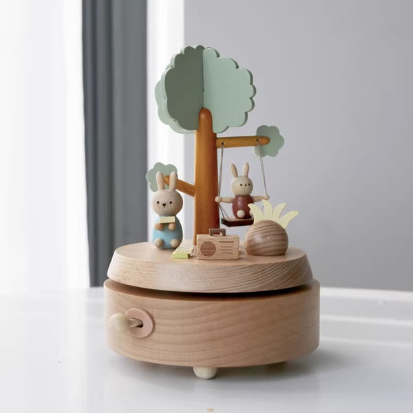 Mechanical Carousel Music Box