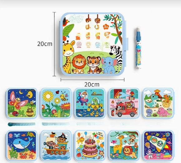 Reusable Water Drawing Book for Kids