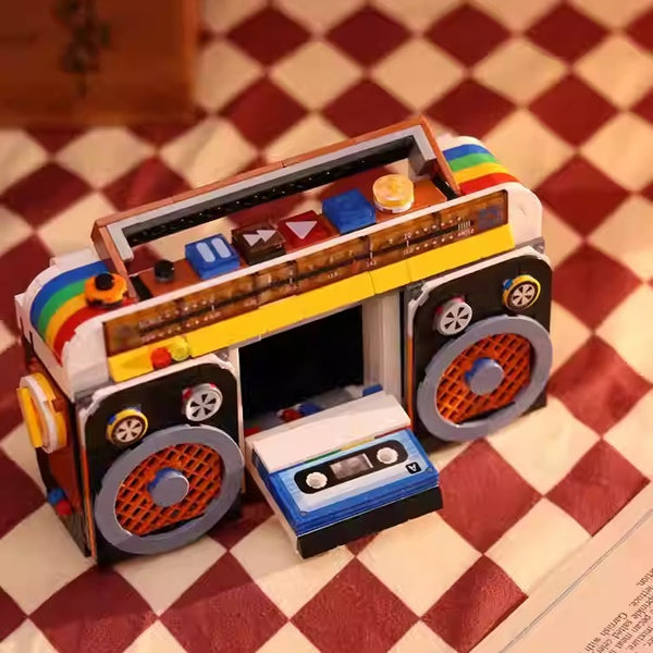 Retro Radio Building Block Set