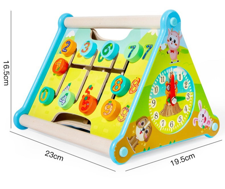 Wooden Multi-Activity Learning Box