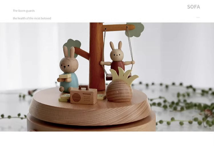 Mechanical Carousel Music Box