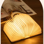 Folding Wooden Book Lamp