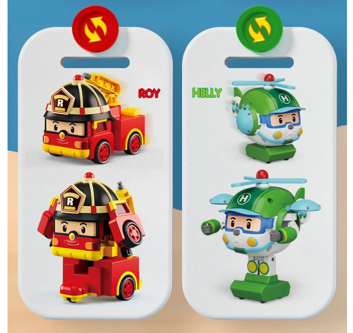 Robocar Poli Transforming Rescue Team 6-Piece Gift Set