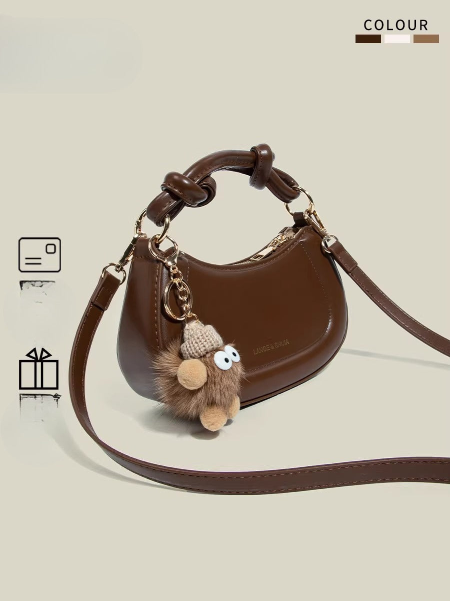 Minimalist Textured Crossbody Bag