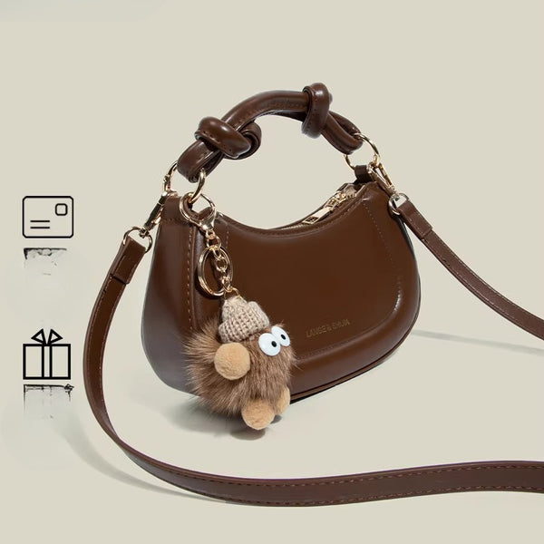 Minimalist Textured Crossbody Bag