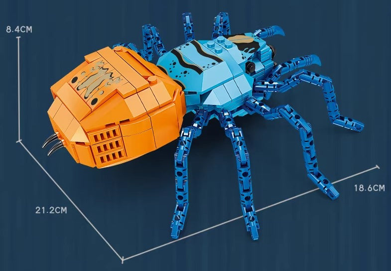 Articulated Insect Building Block Model