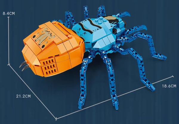 Articulated Insect Building Block Model