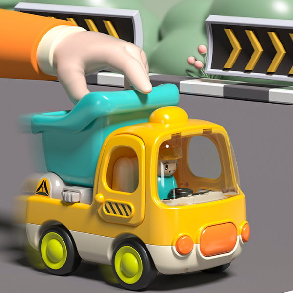 Goodway Cartoon Construction Vehicle with Lights and Sound