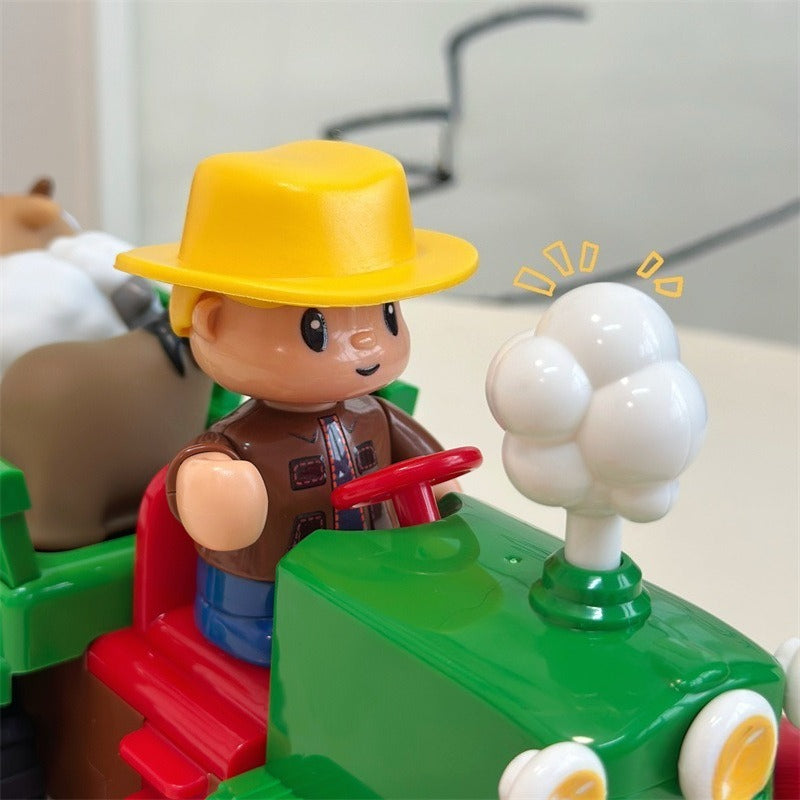 Remote Control Farmer Fun Truck with Animal Figures