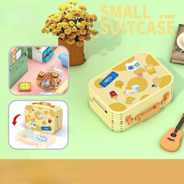 Portable Suitcase Miniature Room Building Kit