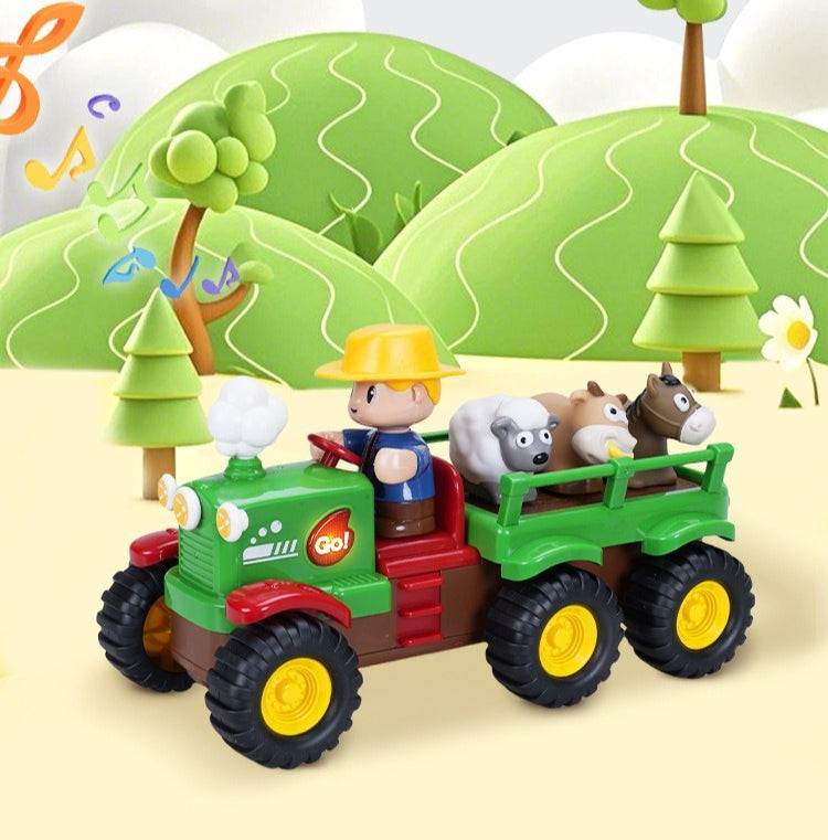 Remote Control Farmer Fun Truck with Animal Figures