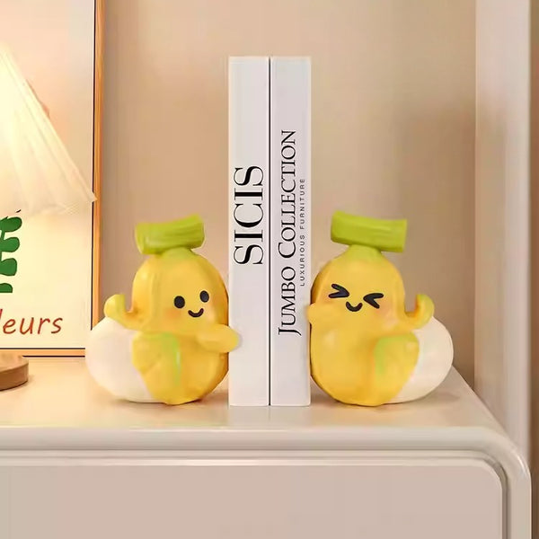 Banana Duck Figurine and Desktop Bookend