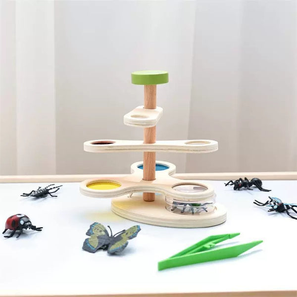 Wooden Insect Observation and Color Filter Set for Kids