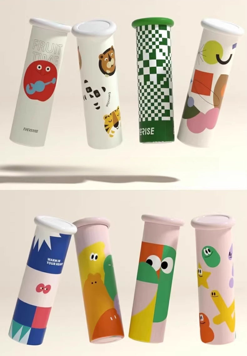 Mushroom Cap Insulated Mini Water Bottle