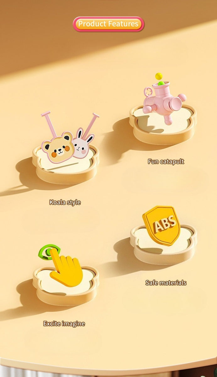 The "Shooting Battle" Mini Marble Arcade