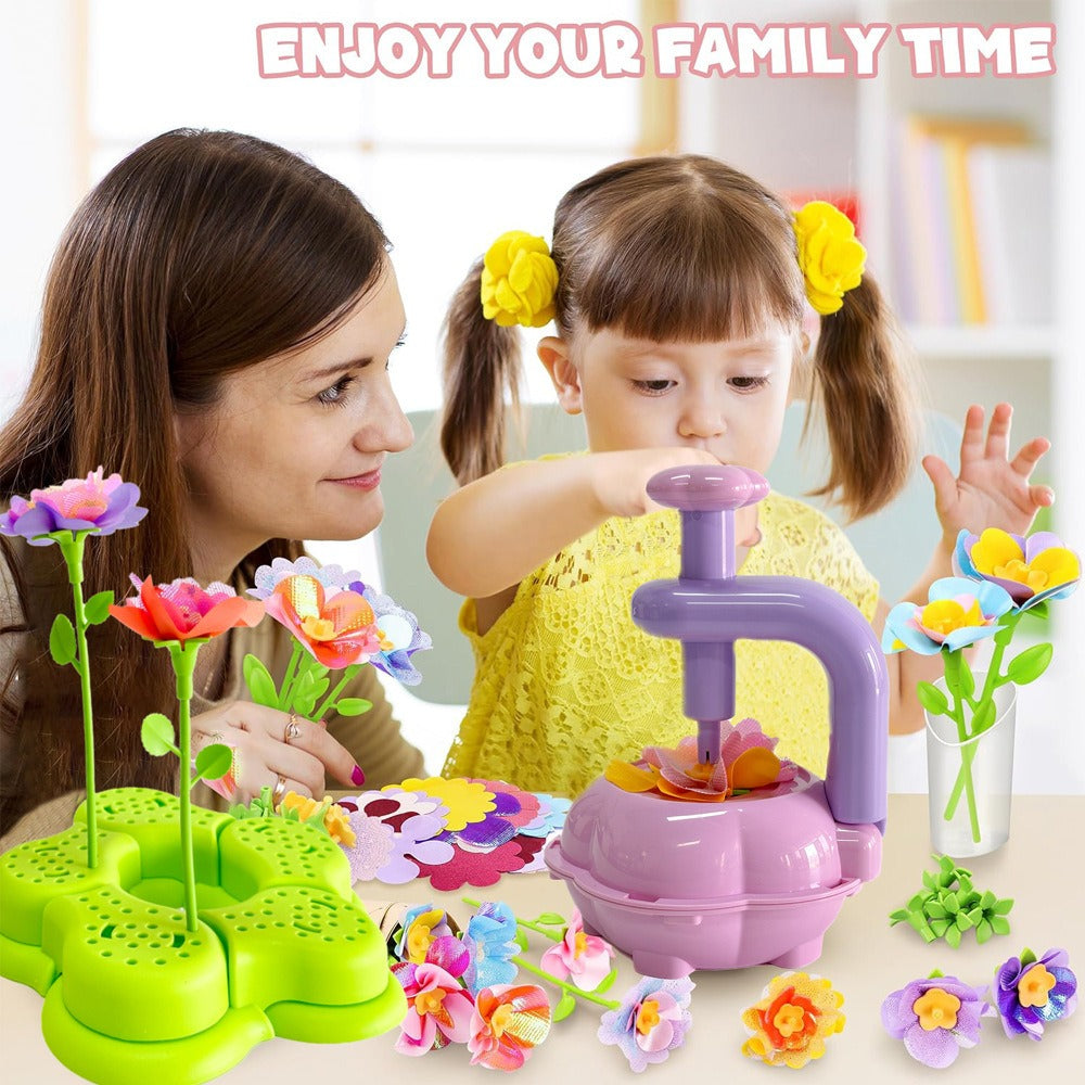DIY Flower Bouquet Making Kit with Embossing Press