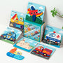 Wooden 3D Puzzle Set for Toddlers - Animal & Vehicle Set