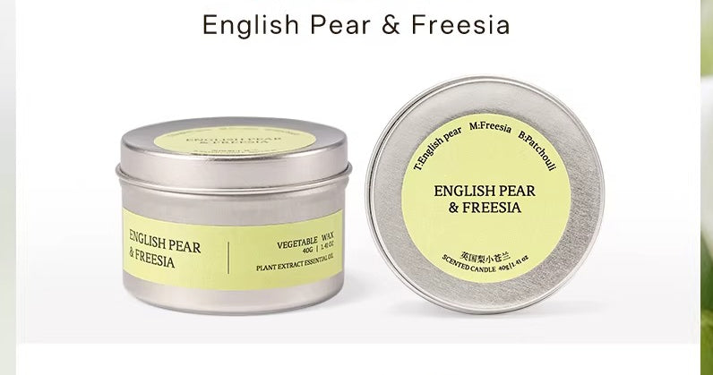 Travel Scented Tin Candle