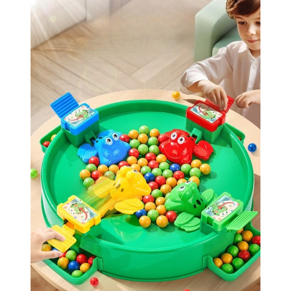 Hungry Frogs Eating Beans Desktop Game