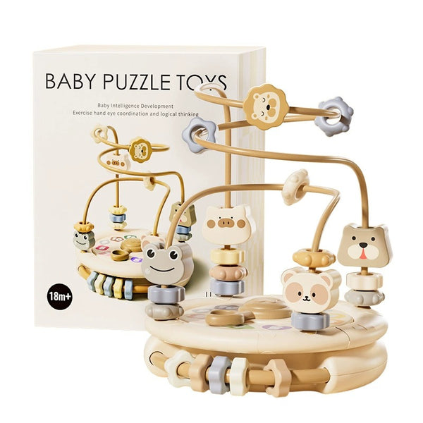 Toddler Multi-Activity Bead Maze and Learning Toy