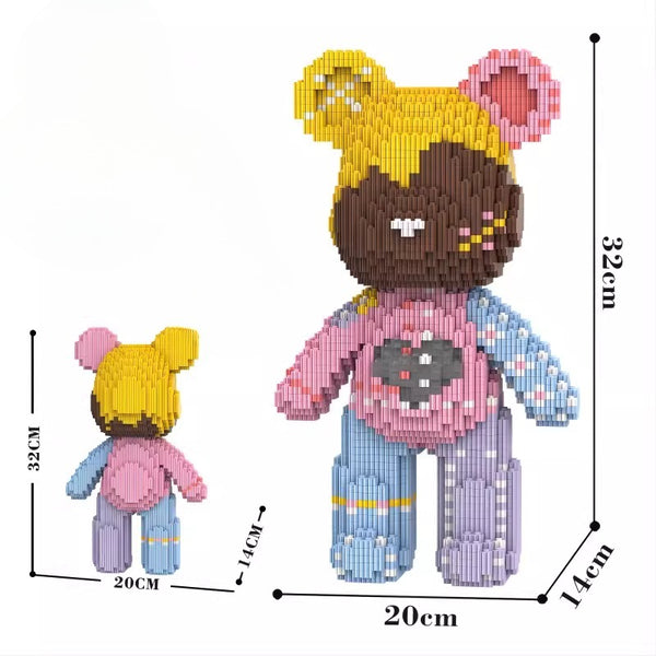 Large Bear Building Block Model (32cm)