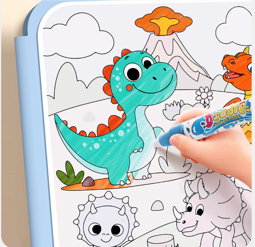 Reusable Water Drawing Book for Kids
