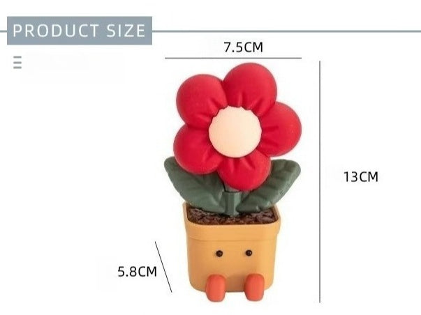 Kinetic Rotating Flower Desktop Ornament