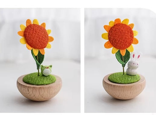 Handcrafted Character Wobbly Desk Ornament