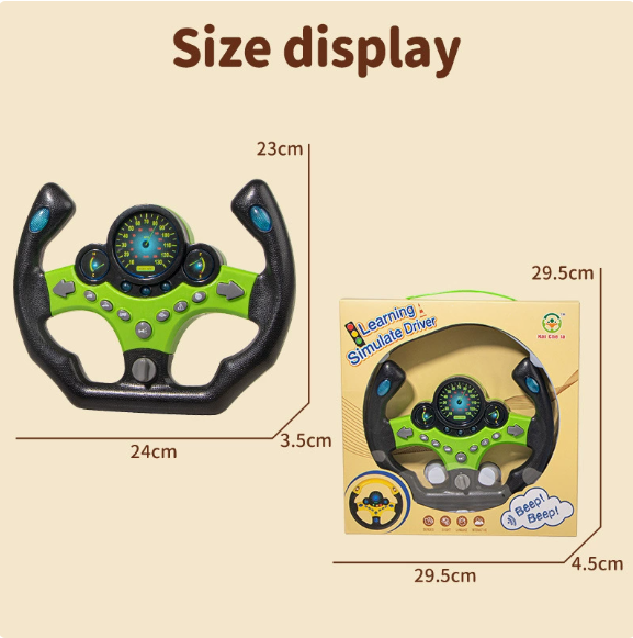 Interactive Driving Steering Wheel Toy for Kids
