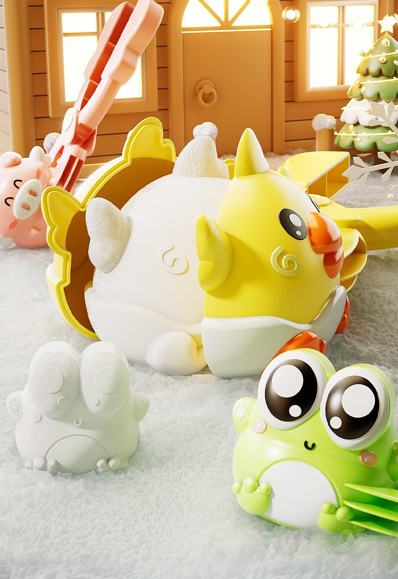 Animal Shape Snow and Sand Mold Clips - 3 Piece Set