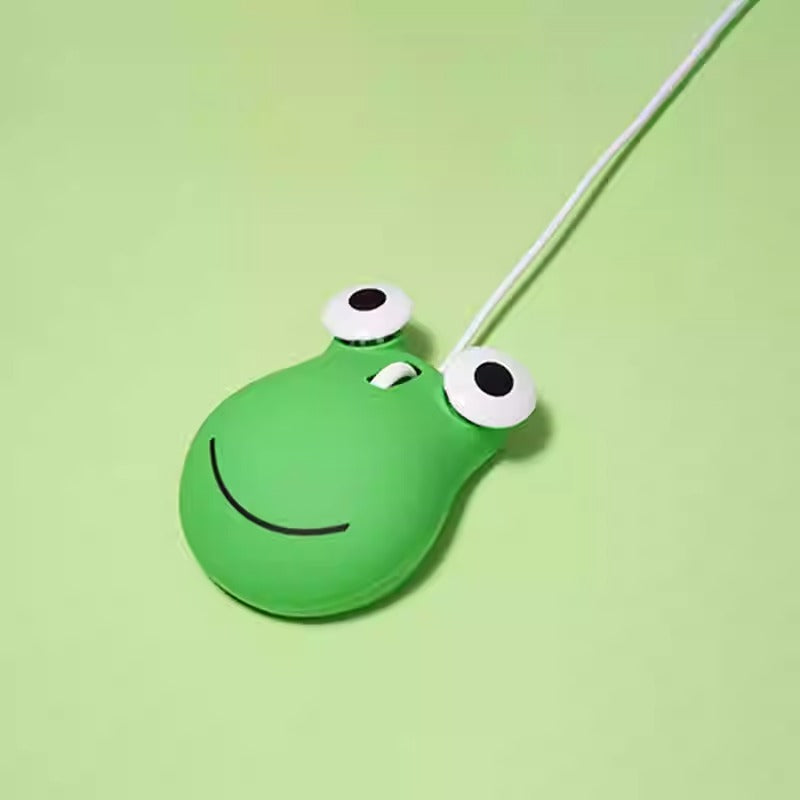 Frog Shaped Silent Computer Mouse