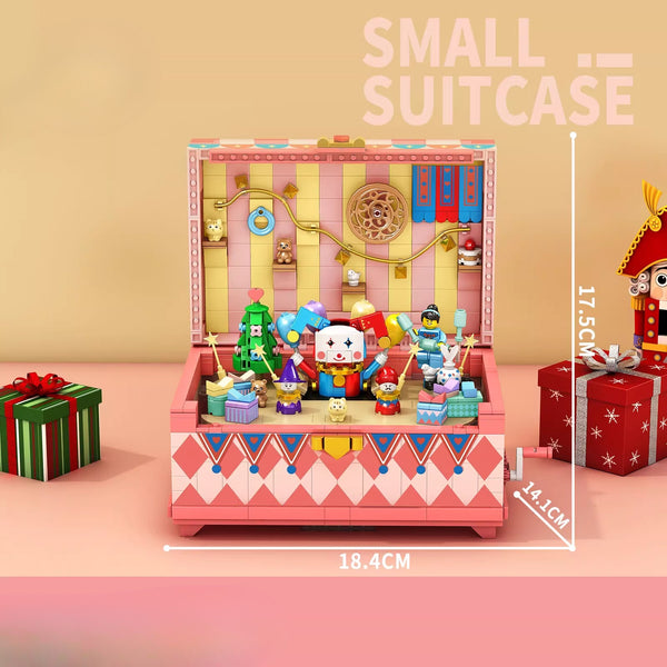 Portable Suitcase Miniature Room Building Kit
