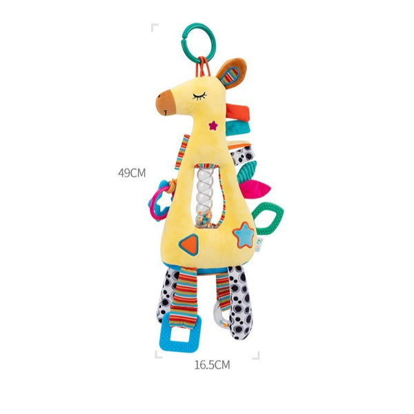 Animal Activity Rattle Plush for Babies