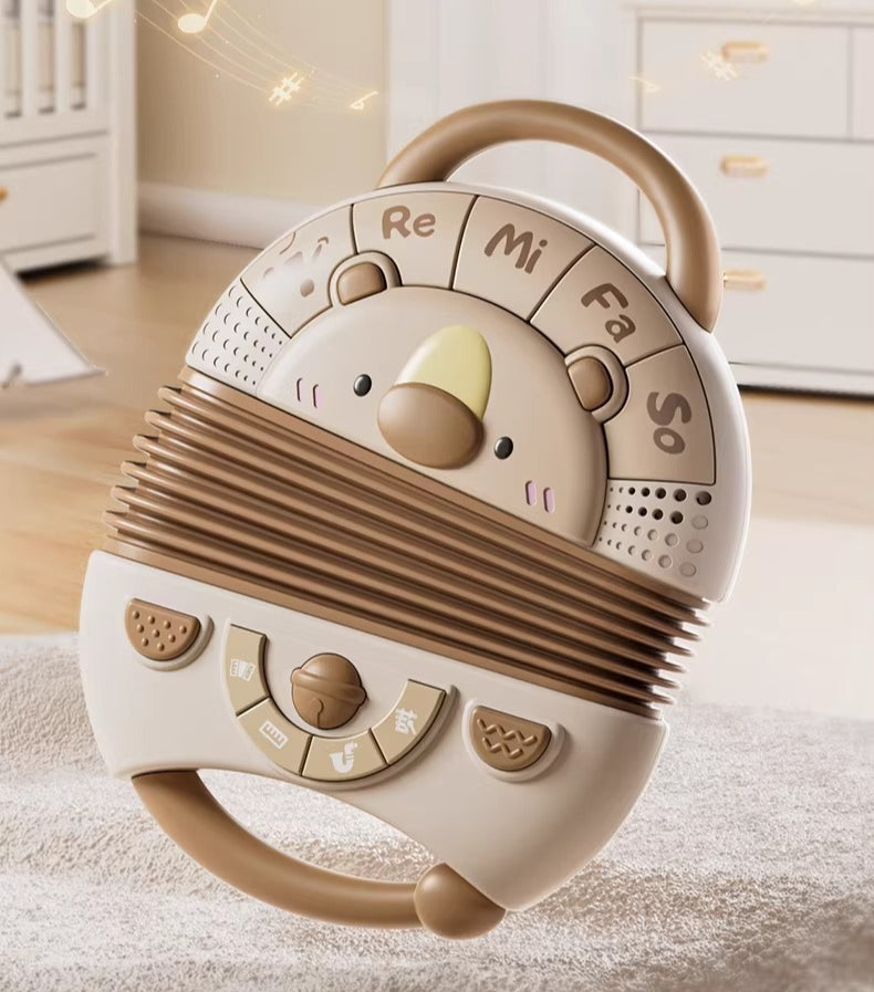 Bear Musical Accordion Toy for Toddlers