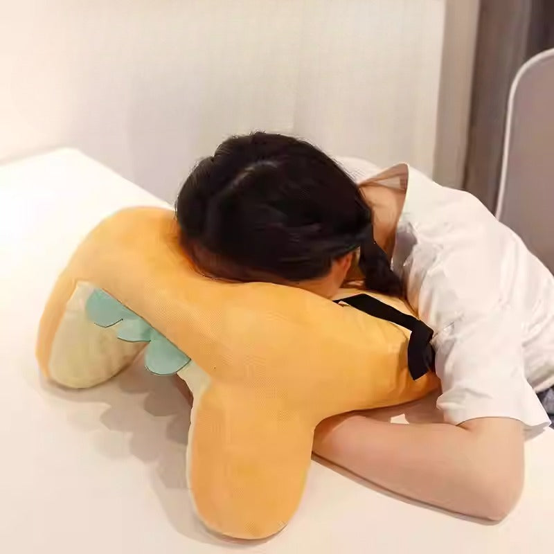 Plush Character Nap Pillow & Lumbar Cushion