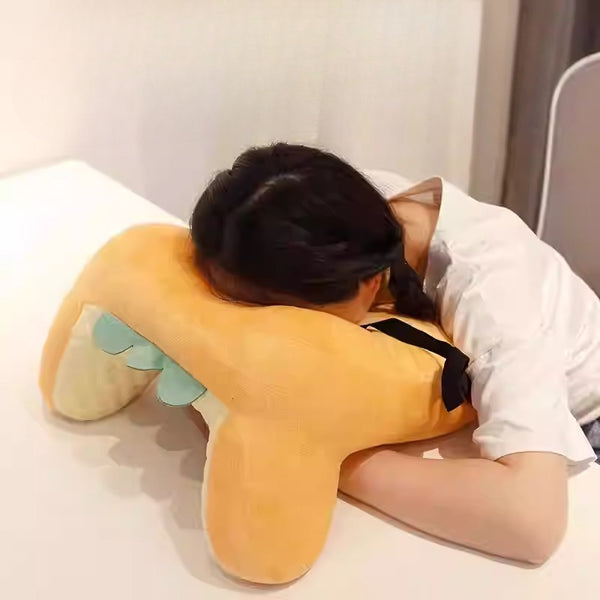 Plush Character Nap Pillow & Lumbar Cushion