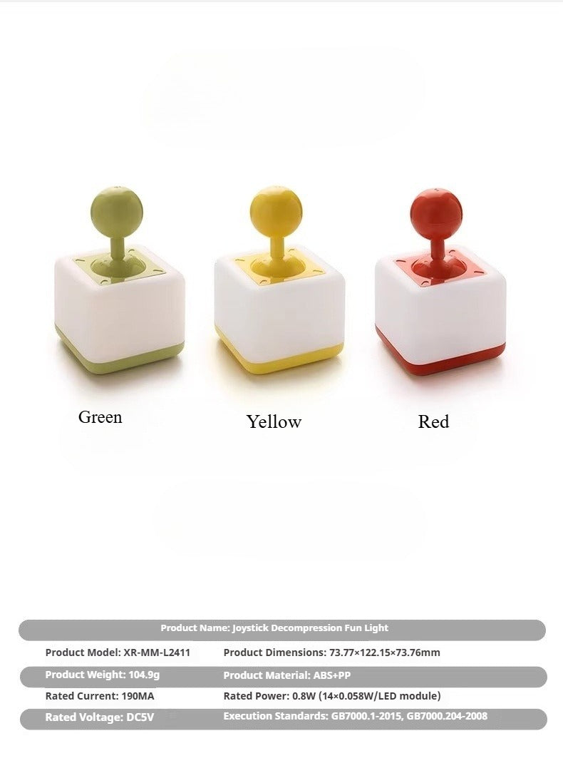 Joystick Mood Night Light with Adjustable Brightness
